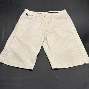 Hurley Art Department Men's 32 Gray Hybrid Walk Shorts Surf Skate Cargo
